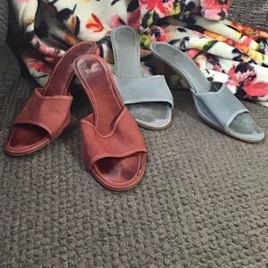 Elegant Gray Women's Slide Sandals